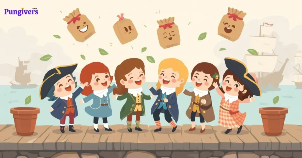 Boston Tea Party Puns For Friends