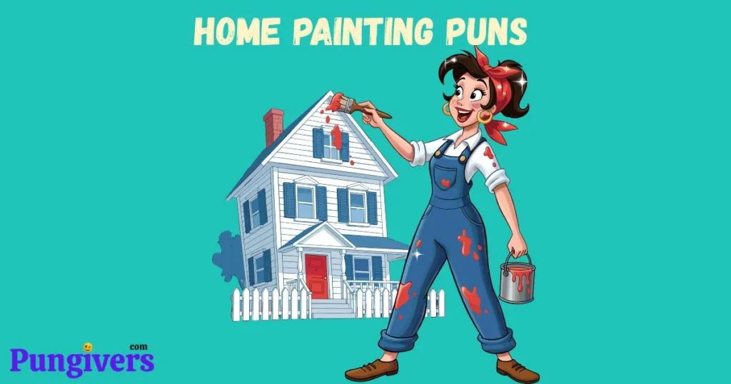 Home Painting Puns