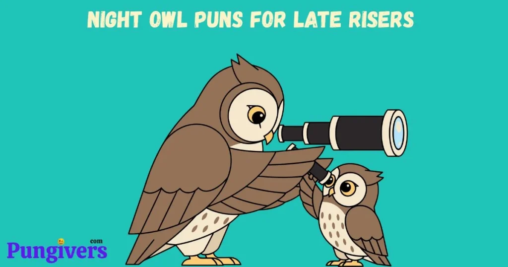 Night Owl Puns For Late Risers