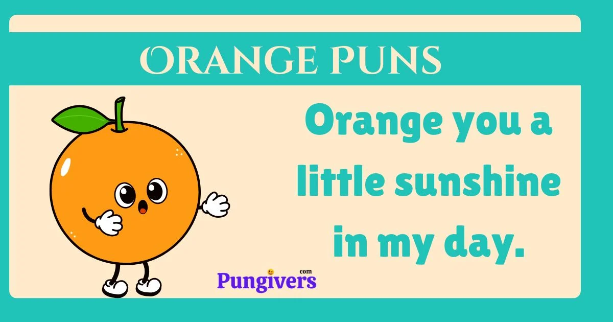 Orange Puns