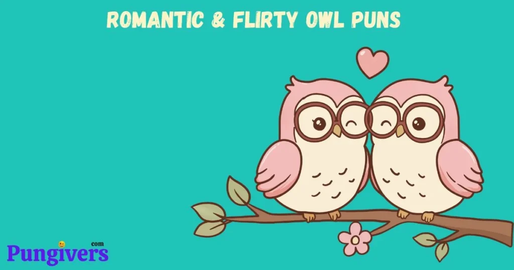 Romantic And Flirty Owl Puns